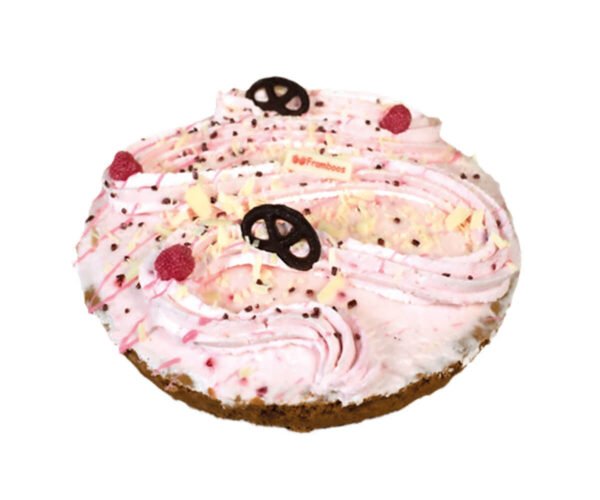 Framboos Cheesecake Vlaai