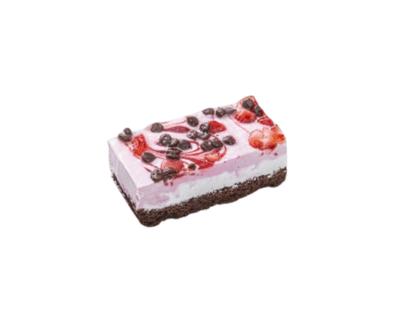 Vegan Aardbeien Gebakje